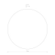 Kinkiet RING TIMBER LED XXL 11178 Nowodvorski