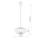 Lampa wisząca PUMPKIN M 11244 Nowodvorski