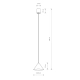 Lampa wisząca ZENITH S teracotta 11490 Nowodvorski