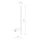 Lampa ścienna EASY LED RIGHT 11580 Nowodvorski