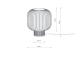 Lampa stołowa AURORA 11972 Nowodvorski