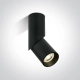 lafabryka.pl Davos 12105E4/B czarna regulowana oprawa sufitowa z oprawką GU10 10W dark light ONE LIGHT