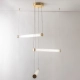 COMO 1234 LAMPA WISZĄCA z pilotem MOSIĄDZ ZUMA LINE PREMIUM