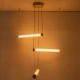 COMO 1234 LAMPA WISZĄCA z pilotem MOSIĄDZ ZUMA LINE PREMIUM