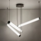 COMO 1238 LAMPA WISZĄCA z pilotem TYTAN ZUMA LINE PREMIUM