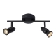lafabryka.pl Lampa sufitowa spot 2L black CARO 13955/02/30 Lucide