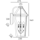 Kinkiet ZURICH W03616BK CosmoLight
