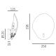 Kinkiet WELLINGTON W01371BR CosmoLight