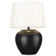 Lampa stołowa ROSETTE T01876BK-WH CosmoLight