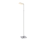 AARON - Lampa podłogowa - LED Dim. - CCT - 1x12W 2700K/4000K - Chrome 19730/10/11 Lucide