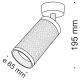 Plafon Focus Design C034CL-01B Maytoni