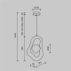 Lampa wisząca Opus MOD380PL-01GR Maytoni