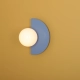 Lampa ścienna LOOP WALL DUSTY BLUE 1125C16 Aldex