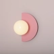 Lampa ścienna LOOP WALL BABY PINK 1125C18 Aldex