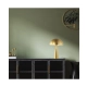 20211 TABLE LAMP E27 MAX 25W IRON MATERIAL GOLD MATTE ON/OFF SWITCH Zambelis Lights