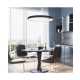 2060 PENDANT LIGHT 60W 3000K ALUMINUM & ACRYLIC SANDY BLACK FOR INDOOR SPACES Zambelis Lights