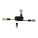 LESTER - Plafon - E27 - Black 21118/04/30 Lucide