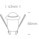 CZUJNIK RUCHU IR DO WNĘKI 200W 230V 22008 ONE LIGHT