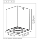 TUBE - Ceiling spotlight - GU10 - Black 22953/01/30 Lucide