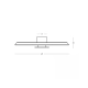 25177 CEILING LED LIGHT 13W ACOUSTIC LIGHT GREY - BLACK Zambelis Lights