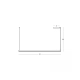 2555 PENDANT LED LINE LIGHT 32W 3000K TRIAC SANDY WHITE Zambelis Lights