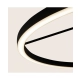 2562 CEILING LED LIGHT 42W 3000K TRIAC SANDY BLACK Zambelis Lights
