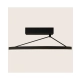 2562 CEILING LED LIGHT 42W 3000K TRIAC SANDY BLACK Zambelis Lights