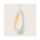 2665 PENDANT LIGHT 1XG9 LED 5W MAX PURE WHITE GYPSUM - METAL Zambelis Lights