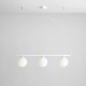 lafabryka LAMPA WISZĄCĄ BERYL GLASS 3 WHITE 1006E ALDEX