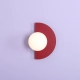 Lampa ścienna LOOP WALL RED WINE 1125C15 Aldex
