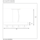 SURTUS - Lampa wisząca - E27 - Black 30474/04/30 Lucide