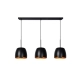 lafabryka.pl NOLAN - Lampa wisząca - 3xE27 - Black 30488/03/30 Lucide