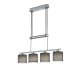 GARDA – 305400411 excl. 4x E14 · max. 28W TRIO