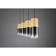 lafabryka.pl Lampa wisząca mosiądz 4L ROBIN 310600454 TRIO