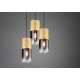 lafabryka.pl Lampa wisząca mosiądz 3L ROBIN 310630354 TRIO
