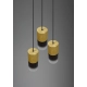 lafabryka.pl Lampa wisząca mosiądz 3L ROBIN 310630354 TRIO