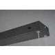 lafabryka.pl Lampa wisząca LED czarna EDGE 326810132 TRIO