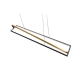 lafabryka.pl Lampa wisząca LED czarna EDGE 326810132 TRIO