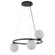 lafabryka.pl Lampa wisząca GAMA KOŁO 3 CZARNY 33382 SIGMA