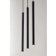 lafabryka.pl SOPEL 3 prosty czarny Lampa wisząca Sigma Lighting 33401