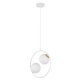 lafabryka.pl Lampa wisząca ring kula biała Sigma Lighting AQUA 2 33411