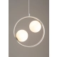 Lampa wisząca ring kula biała Sigma Lighting AQUA 2 33411