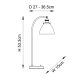 Lampa stołowa Hansen Task Table 77859 ENDON