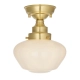Lampa sufitowa CAMBERLEY brass-opal 97688 ENDON