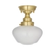 Lampa sufitowa CAMBERLEY brass-opal 97688 ENDON