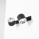 KINKIET BOT 2 BLACK 1047D ALDEX