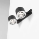 KINKIET BOT 2 BLACK 1047D ALDEX