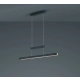 lafabryka.pl Lampa wisząca LED czarna TRAJAN 375310502 TRIO