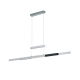 lafabryka.pl Lampa wisząca LED srebrna TRAJAN 375310505 TRIO