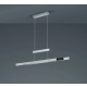 lafabryka.pl Lampa wisząca LED srebrna TRAJAN 375310505 TRIO